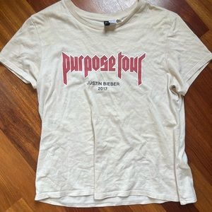 Justin Bieber Purpose Tour T-shirt